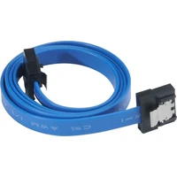 Akasa SATA 3.0, super tenký, 15cm, modrá - Kabely