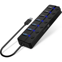 CONNECT IT Mighty Switch 2 USB-A hub černý - USB huby