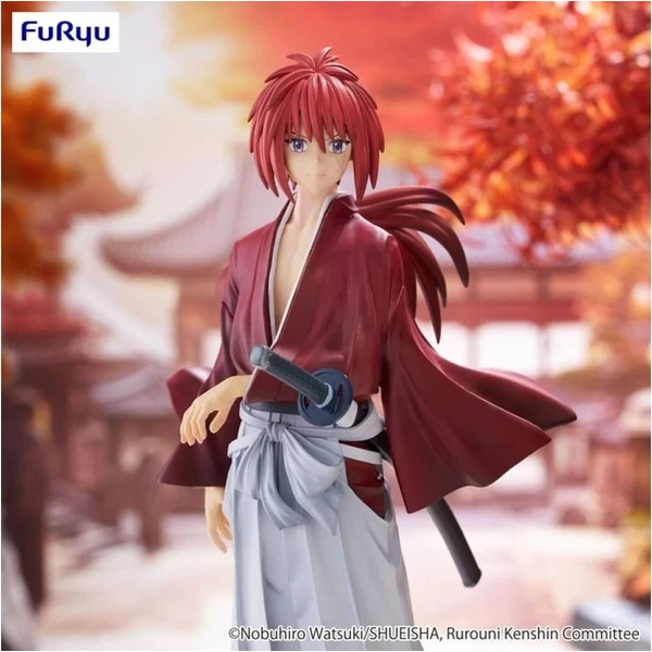 Figurka Furyu Rurouni Kenshin: Meiji Kenkaku Romantan Trio-Try-iT - Kenshin Himura 19 cm - Figurky - Obrázek WHEN000K01