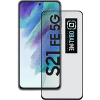 Obal:Me 5D tvrzené sklo Samsung Galaxy S21 FE 5G černé - Ochranné folie a skla