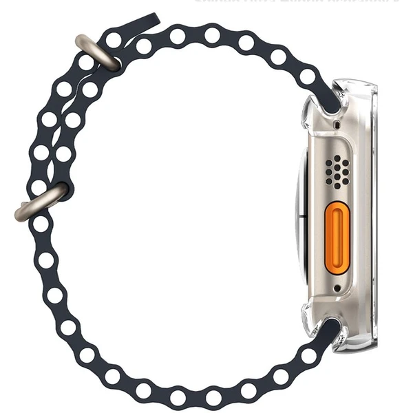 Spigen Ultra Hybrid kryt Apple Watch Ultra 3/2/1 (49mm) čirý - Pouzdra - Obrázek WIO0000701