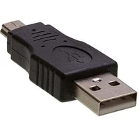 PremiumCord USB-A/Mini USB-B redukce černá - Kabely a redukce