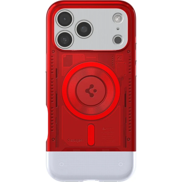Spigen Classic C1 MagSafe kryt iPhone 17 Pro ruby - Pouzdra - Obrázek WJMH000K01