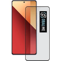 OBAL:ME 5D Tvrzené Sklo pro Xiaomi Redmi Note 13 Pro 4G/5G černé - Ochranné folie a skla