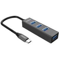 PremiumCord 5G SuperSpeed USB Hub Type C na 4x USB 3.2 Gen 1 - USB huby