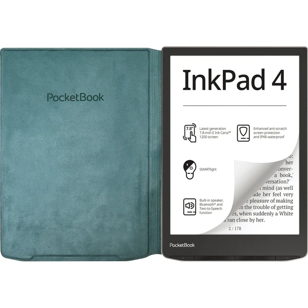 POCKETBOOK Flip pouzdro pro 743 zelená - Pouzdra - Obrázek WL80000N01
