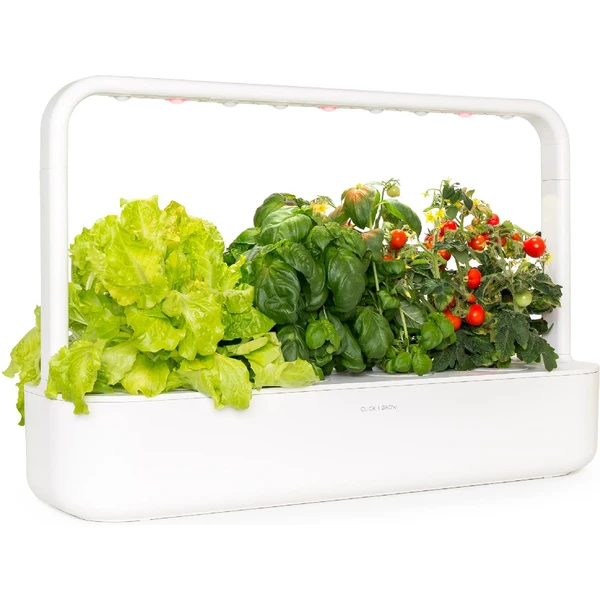 Click and Grow Smart Garden 9 PRO chytrý květináč bílý - Květináče - Obrázek WLF3G00101