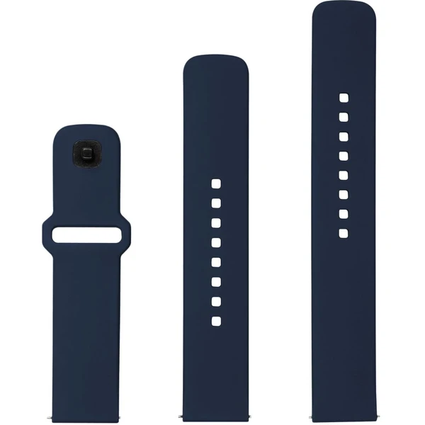 FIXED set silikonových řemínků s Quick Release 22mm pro smartwatch modrý - Řemínky - Obrázek WLM2000O01
