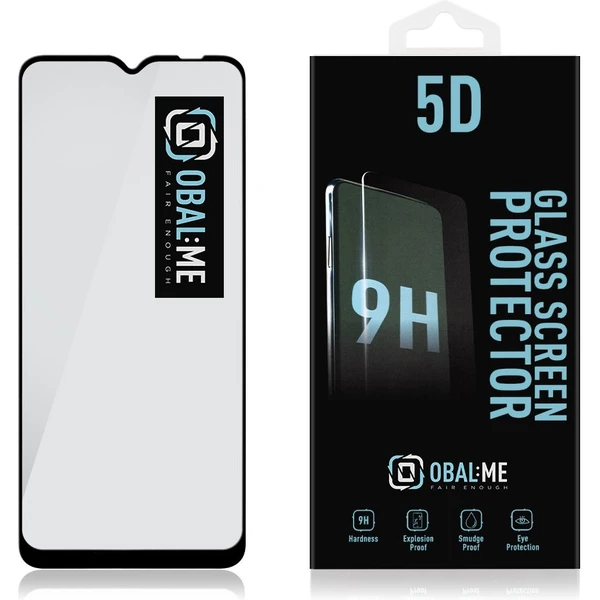 Obal:Me 5D tvrzené sklo Samsung Galaxy A13 4G černé - Ochranné folie a skla - Obrázek WMK6000701