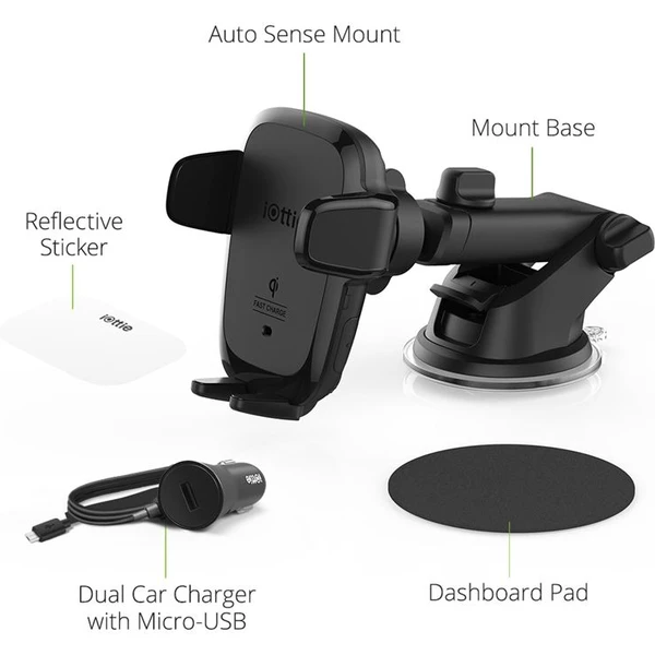 iOttie AutoSense Wireless Dash Mount držák na pablubní desku s nabíjením - Držáky - Obrázek WMN4300401