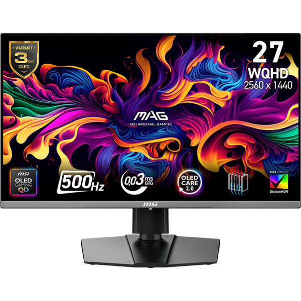 MSI MAG 272QP QD-OLED X50 Černá