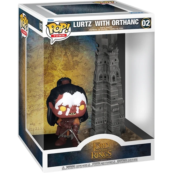 Funko POP! #02 Town: Lord of the Rings – Lurtz with Orthanc - Funko POP! - Obrázek WN0J000K01