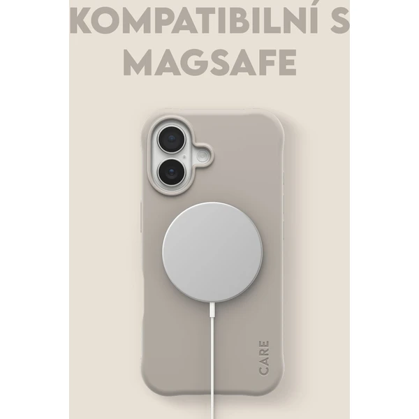 PanzerGlass® CARE Samba kryt s MagSafe Apple iPhone 17 Vanilla - Pouzdra - Obrázek WNDH000K01