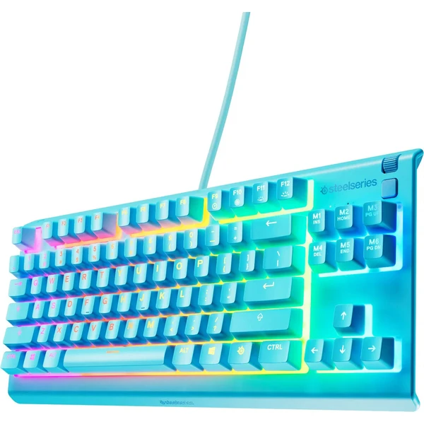 SteelSeries Apex 3 TKL herní klávesnice US modrá - Klávesnice - Obrázek WO3J000K01
