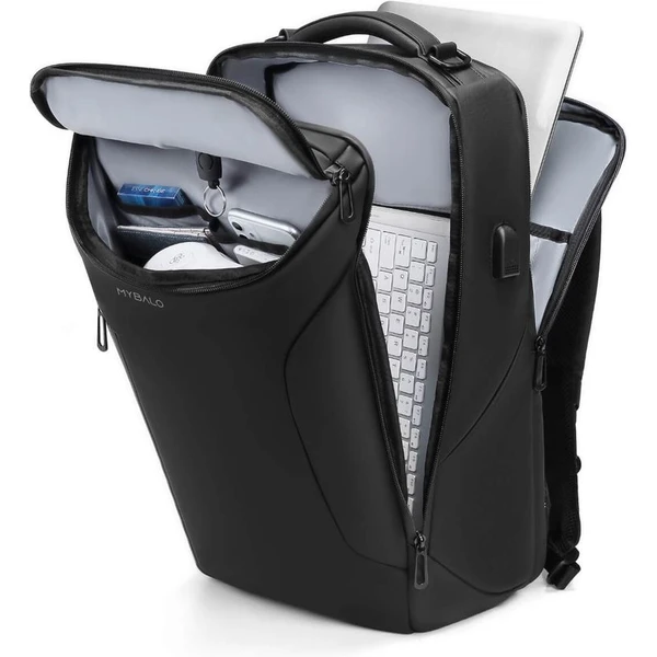 MyBalo Metropolitan městský batoh na notebook černý - Batohy - Obrázek WO7E000K01