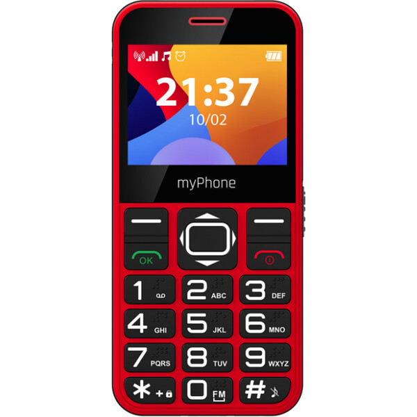 myPhone Halo 3 Senior Červená