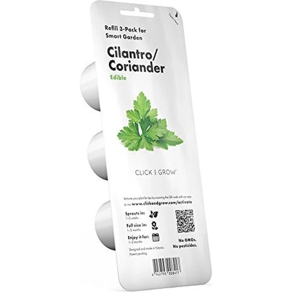 Click and Grow koriandr kapsle se semínky a substrátem 3ks - Sazenice - Obrázek WOYR000401
