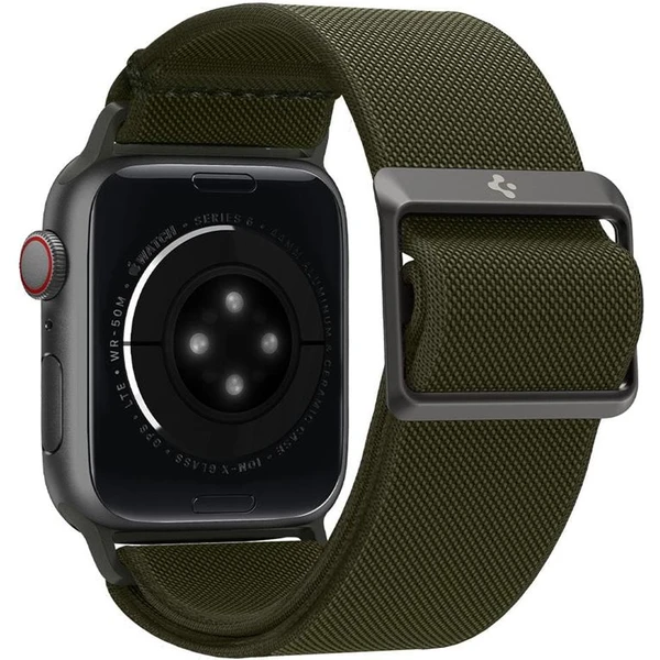 Spigen Lite Fit řemínek Apple Watch 49/46/45/44/42 mm khaki - Řemínky - Obrázek WPPJF00101