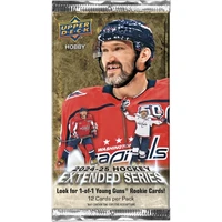 Hokejové karty 2024-25 Upper Deck Extended Series Hockey Hobby Balíček - Hokejové karty