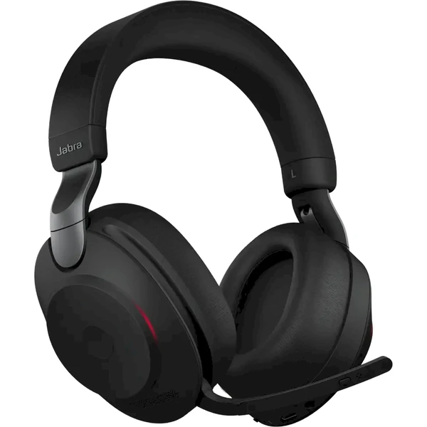 Jabra Evolve2 85 Link380/390c UC Stereo bezdrátová sluchátka černá - Sluchátka - Obrázek WQ4J000K01