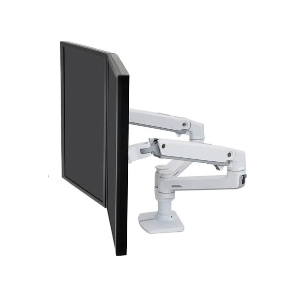 Ergotron LX Stolní ramena pro 2 monitory 37" bílé - Držáky pro obrazovky - Obrázek WQMB100501