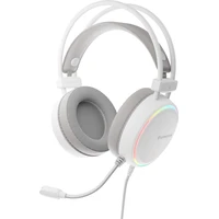 Genesis Neon 613 G2 RGB headset s mikrofonem bílá - Sluchátka