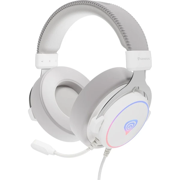 Genesis NEON 764 headset bílý - Sluchátka - Obrázek WRSE000K01