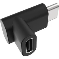 Akasa adaptér USB3.1 Gen2 USB-C - USB-C, 90°, 2ks v balení - Kabely