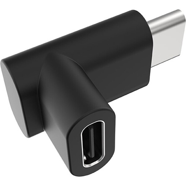 Akasa adaptér USB3.1 Gen2 USB-C - USB-C, 90°, 2ks v balení