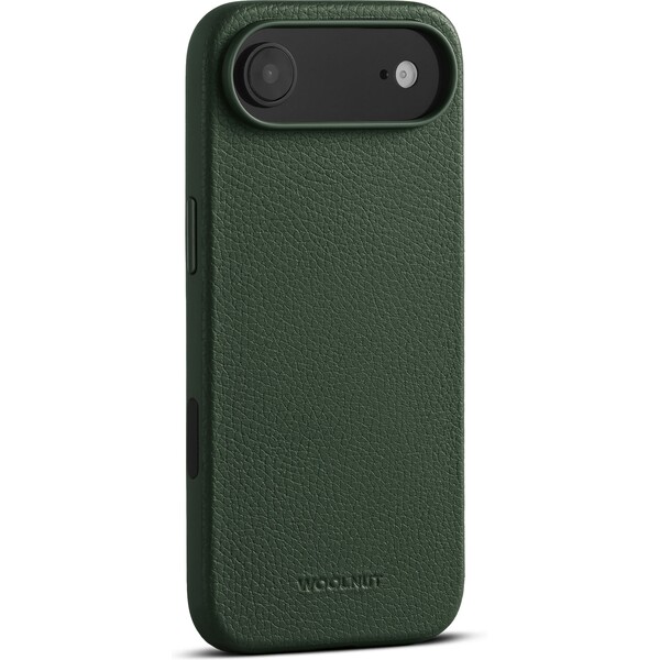 Woolnut MagSafe kožený kryt iPhone 17 Air tmavě zelený