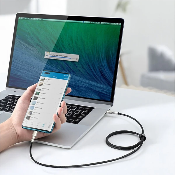 Baseus Cafule USB-C/USB-C napájecí kabel 100W 1m černý - Kabely a redukce - Obrázek WUKGF00101