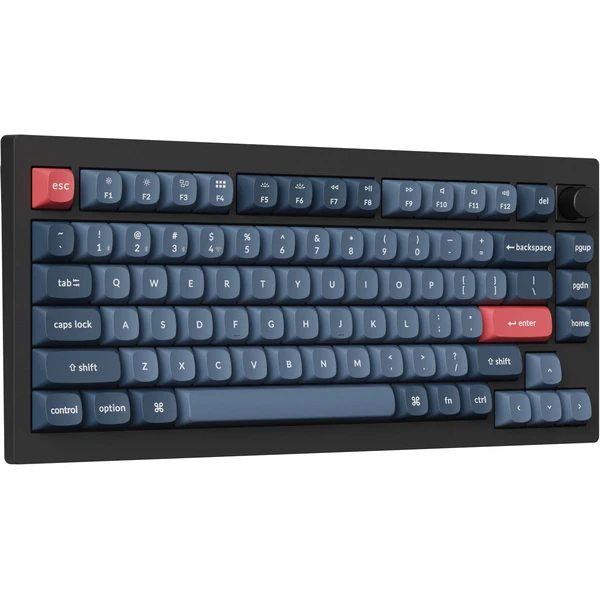 Keychron V1 Max herní klávesnice (US) černá - Klávesnice - Obrázek WUPI000K01