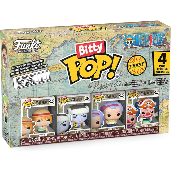One Piece (Nami) - Pack de 4 figurines Funko Bitty POP! main image 1