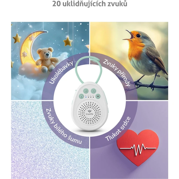 TrueLife BabyTone S3 přenosný uspávací modul  - Reproduktory - Obrázek WVUL000K01