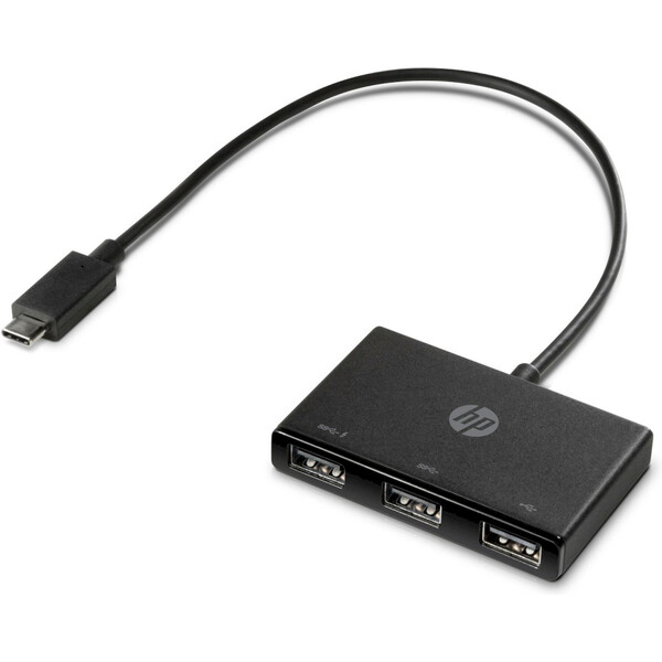 HP USB-C hub Z6A00AA Černá