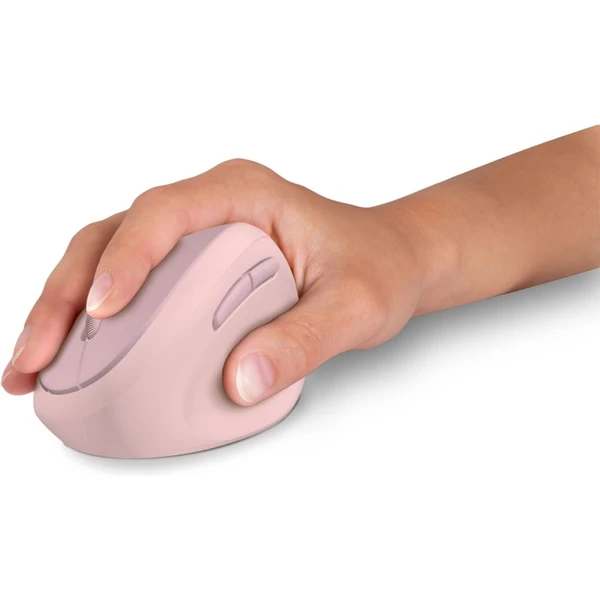 CONNECT IT FOR HEALTH LADIES ergonomická vertikální myš růžová - Myši - Obrázek WXTI000K01