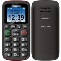 MaxCom MM428 L černý - Mobilní telefony