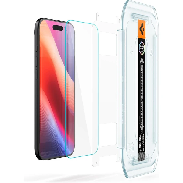 Spigen Glass tR EZ Fit Pro HD sklo iPhone Air - Ochranné folie a skla - Obrázek WZGH000K01