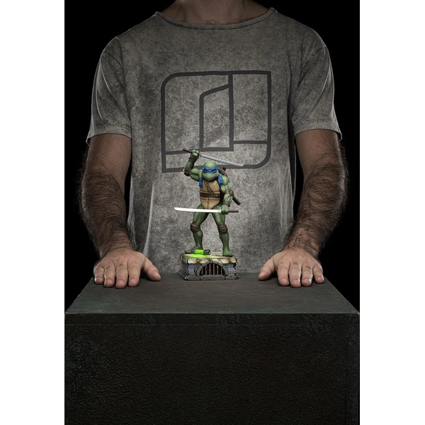 Soška Iron Studios Art Scale 1/10 TMNT - Leonardo 21 cm - Sochy a sošky - Obrázek X00R000K01