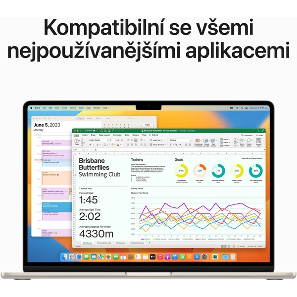 Apple MacBook Air 15,3" / M2 / 8GB / 512GB (2023) (Kategorie C) - Notebooky - Obrázek X07P100501