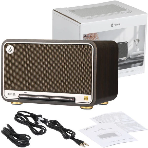 EDIFIER D32 bezdrátový reproduktor hnědý - Reproduktory - Obrázek X0U5000N01