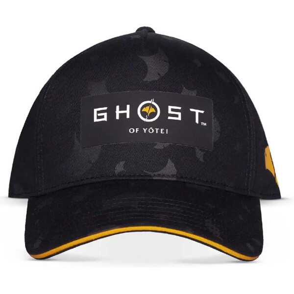 Kšiltovka Ghost of Yotei - Logo Černá