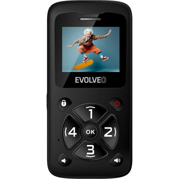 EVOLVEO EasyPhone ID mobilní telefon pro seniory černý (Další) - Mobilní telefony - Obrázek X13F000P01