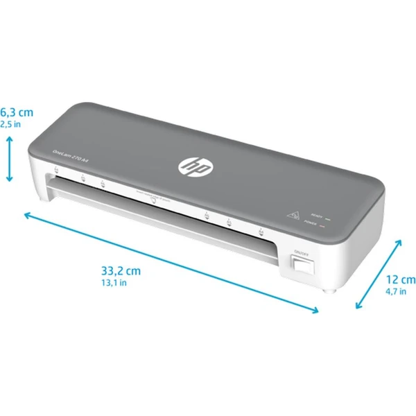 HP OneLam 270 A4 laminátor - Laminátory - Obrázek X1EN000K01