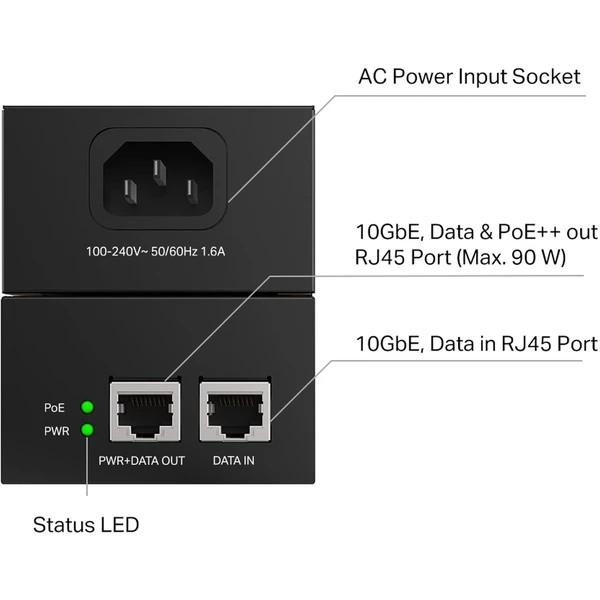 TP-Link POE380S - Switche - Obrázek X1F5000N01
