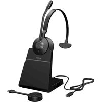 Jabra Engage 55 SE USB-C UC Mono bezdrátová sluchátka se stojánkem černá - Sluchátka