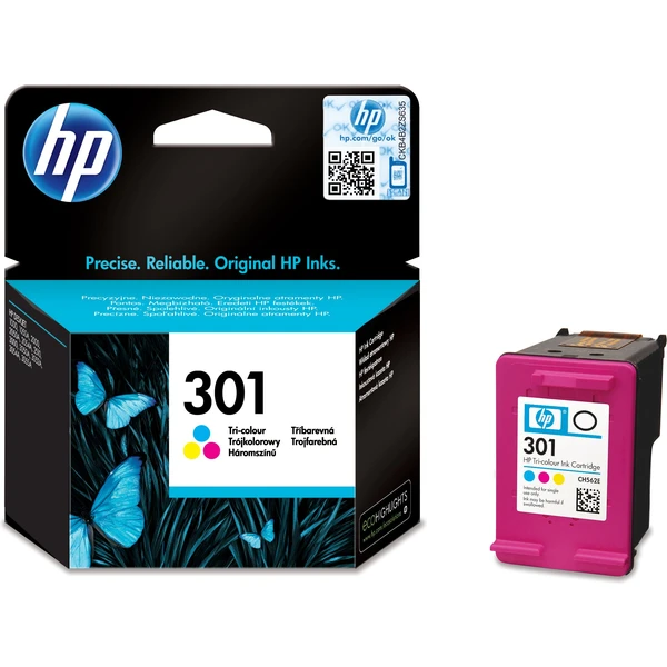 HP CH562EE č. 301 Vícebarevná originální - Cartridge - Obrázek X1OE100501