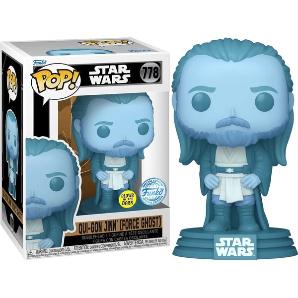Funko POP! #778 Star Wars: SW: Obi-Wan Kenobi - Qui-Gon Ghost