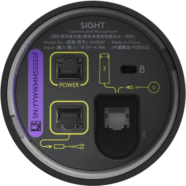 Logitech Sight grafitová - Kamery - Obrázek X1RR100501
