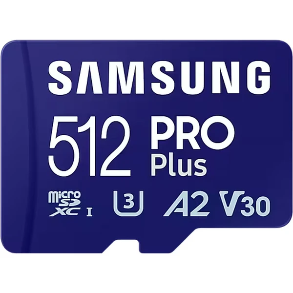 Samsung micro SDXC 512GB PRO Plus + SD adaptér - Paměťové karty - Hlavní obrázek